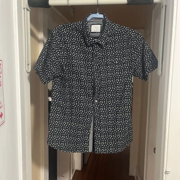 LEVEL TEN Men's Modern Patterned Button-Down Shirt - US L / EUR L - Picture 1 of 4